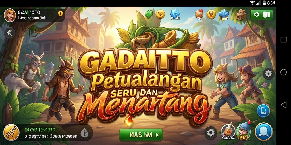 Tampilan gameplay seru GADAITOTO yang menantang.