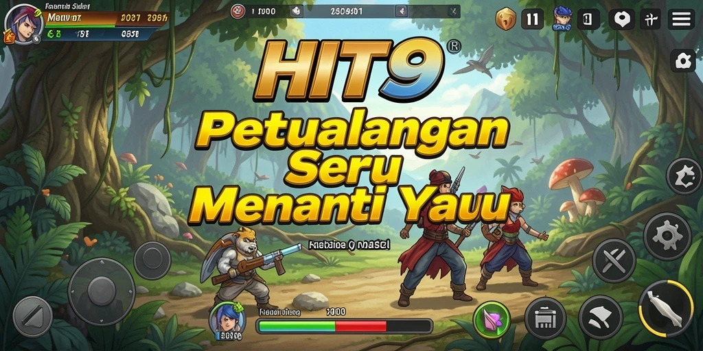 Screenshot menunjukkan aksi petualangan seru dalam HIT9 dengan grafis menawan.