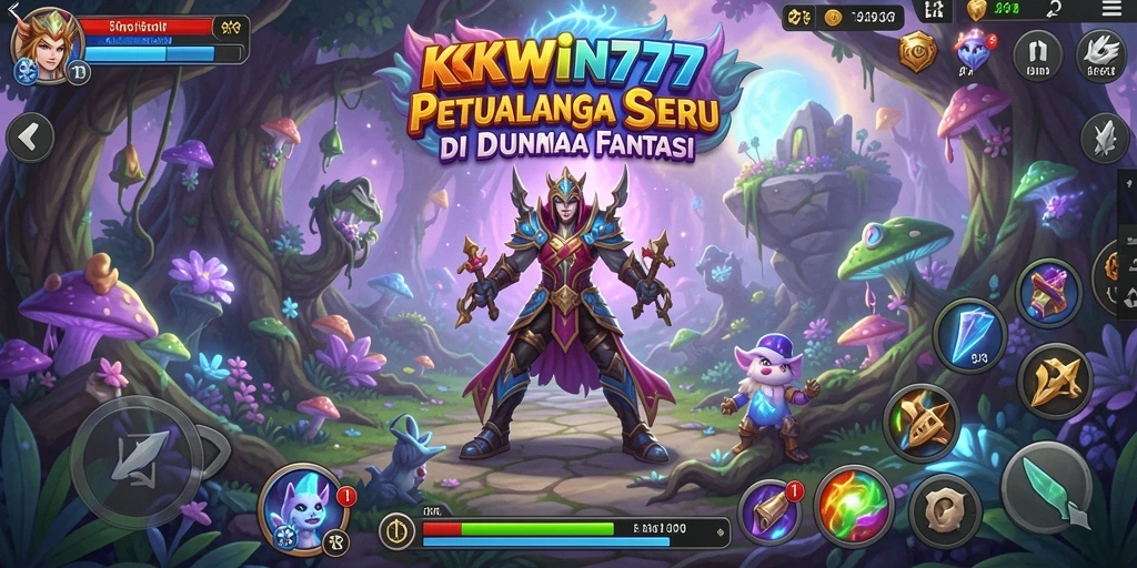 Tampilan gameplay KKWIN777 yang penuh aksi petualangan.