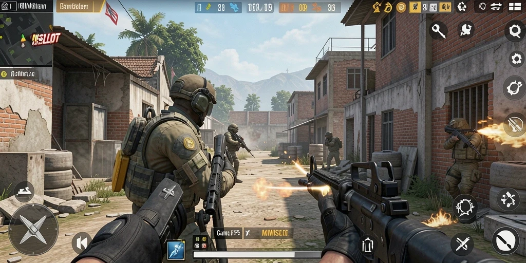 Tampilan gameplay yang dinamis dan menarik dalam MINISLOT.