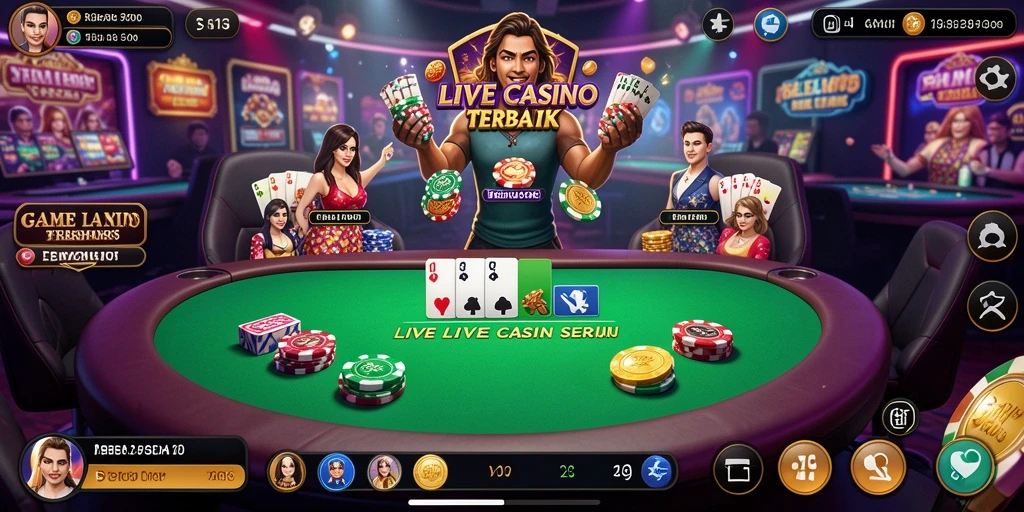 Pengalaman gameplay Live Casino yang mendebarkan di aplikasi S13.