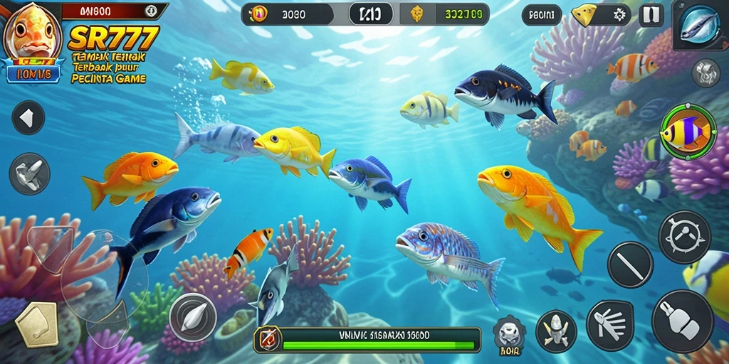 Gameplay seru dalam game Tembak Ikan SR777.