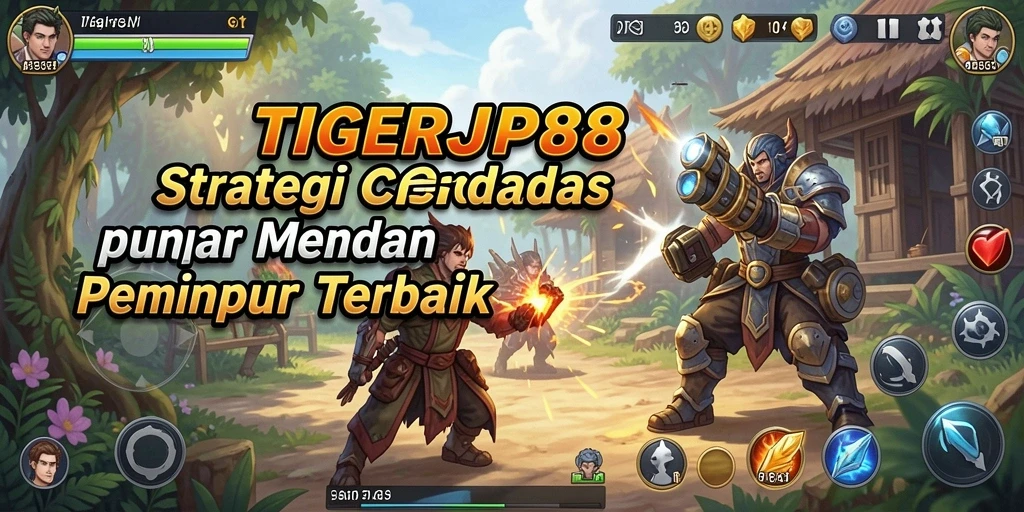 Tampilan menarik dari pertempuran strategi di TIGERJP88.